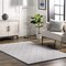 Nuloom Amy Casual Faux Rabbit Machine Washable Area Rug 3ft 9in x 6ft HJWR01D-3906 - alternate 1
